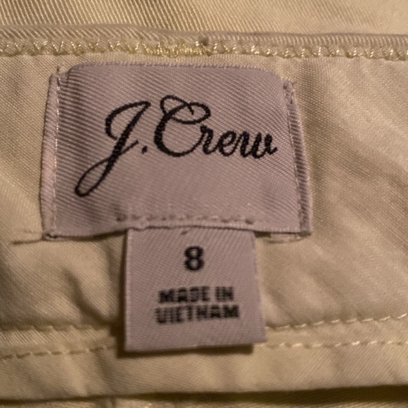 J Crew Chino Shorts Women’s Size 8 Re Imagined Yellow Beach Summer Short Active - Picture 9 of 9